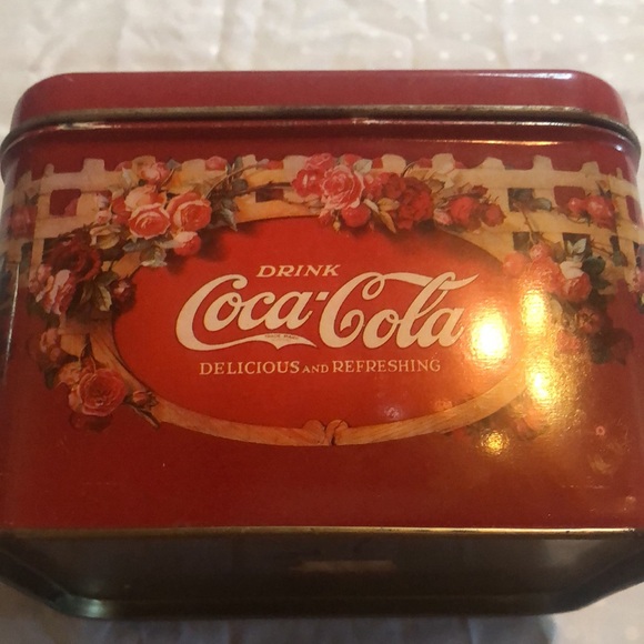 Old coke Coca Cola VTG tin can - Picture 2 of 5